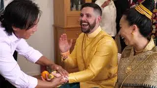 Nina and Kieren Traditional Laos Wedding