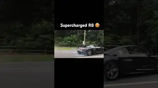 Audi R8 sliding with full blown V10 #car #automobile #audir8 #viral #shorts