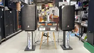 Trọn bộ &acirc;m thanh Kozio, loa full KP1202, main K3600, vang cơ V8 v&agrave; micro kh&ocirc;ng d&acirc;y 3036