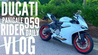 DUACTI PANIGALE RIDER DAILY VLOG!! Life Goals, And Harley Davidson LiveWires!!!