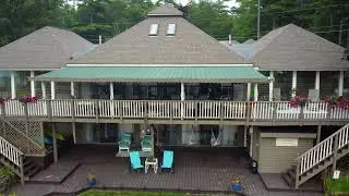 Milton Pond Lakehouse - Threeponds Milton NH - Sleeps 20 People | Private Beach, Sunset Views, Dock