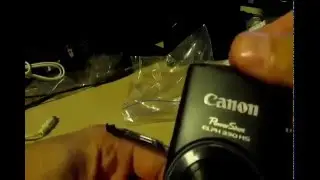 Canon Powershot elph 330hs camera  BUSTED screen / Inop Camera