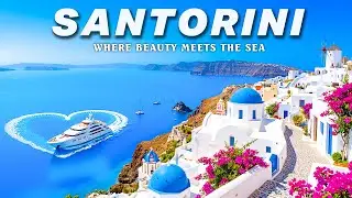 Santorini 4K Drone Footage | Dreamy Views, Gorgeous Sunsets & Relaxing Deep House Chill Music