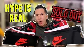 HYPE IS REAL !!! SOLDOUT JORDAN 1 