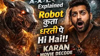 Is Robot Kutte Ne Army Ko Hila Diya 😱 | A-X-L Movie Explained in Hindi | Karan Movie Decode | #axl