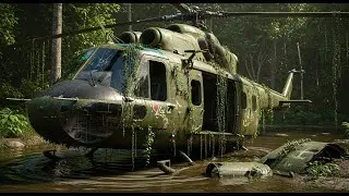 Abandoned 1972 Bell UH-1 Huey: EPIC Recovery & Full 4K Restoration