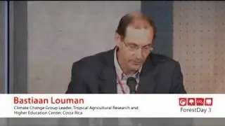 Bastiaan Louman - Climate Change Adaptation Sub-plenary