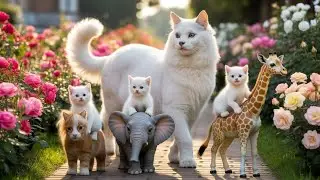 A Cozy Farm Story Where Mama Cat Creates Magic for Her Kittens ✨🐈