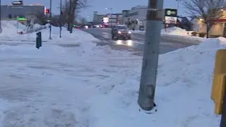 Condiciones peligrosas en las carreteras debido a 