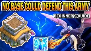 TH 8 Best Attack Strategy for War/Farming/Pushing 2021 | Best Zap Drag. Army | Shahzex | (COC)
