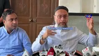 Police intelligence is weak in Hyderabad/Asaduddin owaisi  reamark on Peace Committee