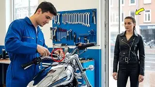 A Poor Mechanic Repaired a Woman&rsquo;s Motorcycle &mdash; Unaware She Was a Millionaire!