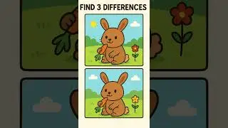 FIND 3 HIDDEN DIFFERENCES #viral #viralvideo