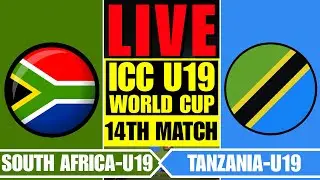 SOUTH AFRICA vs TANZANIA LIVE | SA-U19 vs TAN-U19 - CRICKEX INFO