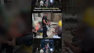 Malaysia Intensifies Immigration Operations in 2026: Strict Action Against Illegal Work #shorts