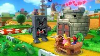 Mario Party 10 Bowser Party #40 Mario, Luigi, Peach, Daisy Mushroom Park Master Difficulty