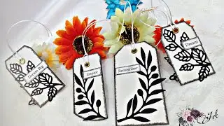 How to make simple gift tags// DIY Bookmarks// Simple handmade bookmarks