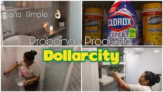 PROBANDO PRODUCTO DE DOLLARCITY 💚 USO CLOROX PARA LAVAR EL BA&Ntilde;O 🚿🚽#dollarcity #dollarcitycolombia 
