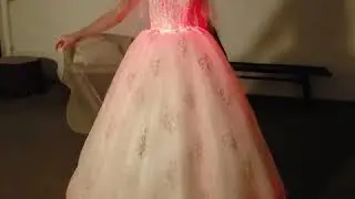 LED dress, Light up dress, CARESIBO Style 8215