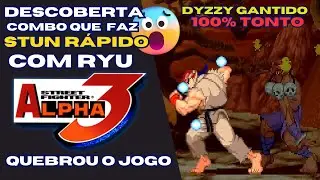 🔥ISSO &Eacute; APEL&Atilde;O DEMAIS ! TONTO em 3 segundos ! O novo combo roubado do Ryu na Street Fighter Alpha 3