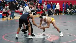 Wrestleback Quarterfinal - Nicholas Asllani [G] v Omar Diaz [R] (145)