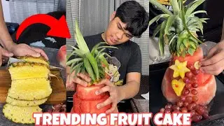 TRENDING TIKTOK FRUIT CAKE(GRABE ANG GALING!!?)