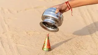 Fireworks Vs Steel Pot - Who will win ? | 3000&deg;C