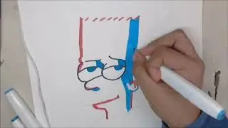 Bart Simpson-Obey Style