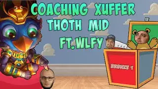 WLFY AND I COACH THE COMMUNITY TROLL, XUFFER! He's the Worst Player I've Ever Seen! -SMITE