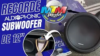 CAMPEONATO DE SOM SPL RECORDE - SUB AUDIOPHONIC CLUB 12 “ 400wrms EVENTO DA MTM BRASIL BALADACAR