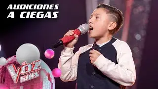 Dylan Aponte canta 'La del sombrerito'  - Audiciones a ciegas | La Voz Kids Colombia 2024