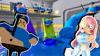 ENFERM&Eacute;E DANS LA PRISON INNOND&Eacute;E DE BARRY! WATERPARK BARRY'S PRISON RUN! ROBLOX