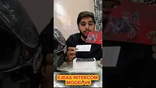 EJAS INTERCOM MODEL V6 #intercom#bike#bikerider#travel#travelvlog@DCVlogs786 @YouTube