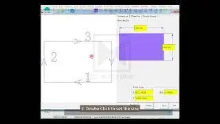 CNC Bridge Saw Programming--2. Cutting Normal Shapes: Circle,Square, Triangle, etc.