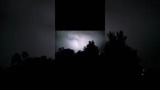 Colorado Springs Lightning storm.  Metagalaxy  