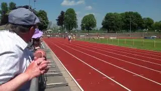 Callum Wells U15 100m 11.38 (-2.0 m/s)