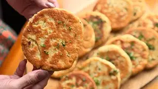 From 1 Sausage to Golden Pan Bread | Easy No-Oven Recipe