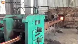Small continuous rolling steel bars production line iron rebar production line