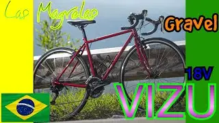 Las Magrelas Vizu! Gravel nacional full cromoly analisada: e n&atilde;o &eacute; que &eacute; MULLET?! Vem ver!!!