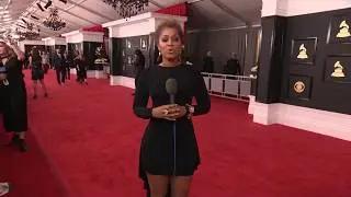 DANIELLE NOTTINGHAM Grammys Red Carpet