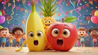 Fruit City Dance 🎶🍎 | Fun Learning Song for Kids & Toddlers