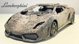 Abandoned Lamborghini Gallardo Diecast Makeover ➤ Full Restoration Transformation