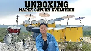 my Mapex Saturn Evolution 💛 VLOG!