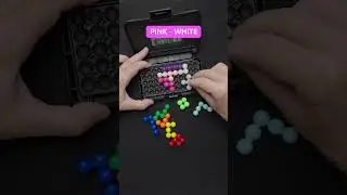 Pink White Kanoodle Shake Challenge #puzzlechallenge #kanoodle @youtubecreators #YouTubeHighFive