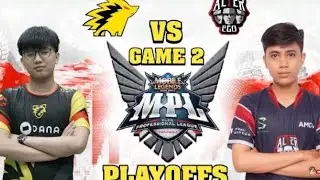 Onic Vs Alter Ego Match 2 |  PLAY OFF MPL SEASON 5 !! #Mpls5 #MLBB #MobileeSport