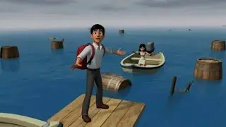 Sea adventure AI adventure video