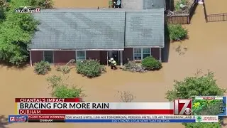 Eno River neighbors worried about more rain so soon after Chantal