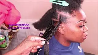 JUMBO KNOTLESS BRAIDS | QUEEN B HAIR | LONG BRAIDS