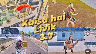 Kaisa hai livik 3.7 | Pubg new update 3.7 | livik new update gameplay | Pubg mobile 3.7 update