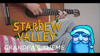 Stardew Valley - Grandpa's Theme (Guitar Cover + SHEET MUSIC)